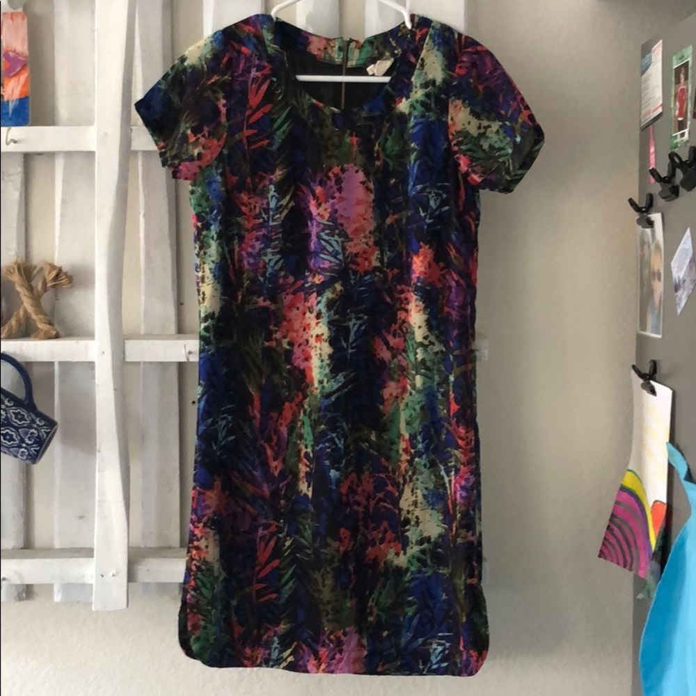 Colorful floral dress